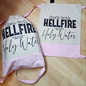 Hellfire Canvas Backpack